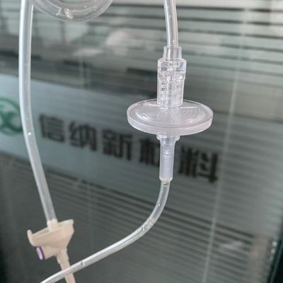 PP Membranlar 0.22 Mikron IV Filtre Büyük Parçacıkların Tutulması Tıbbi ve Laboratuvar Kullanımı İçin
