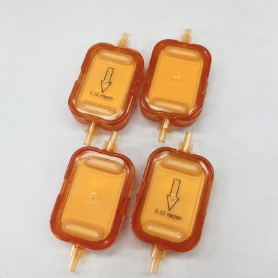 Işık geçirmez Tek Kullanımlı IV Filtresi Hidrofilik PES 0.2μm ve Hidrofobic PTFE 0.2μm ile Steril olmayan
